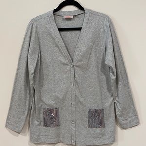 Quacker Factory Athleisure Cardigan